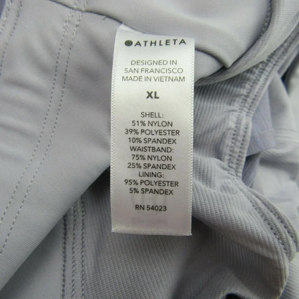 Athleta Run With It Textured 3.5" Shorts Womens XL - Picture 10 of 11